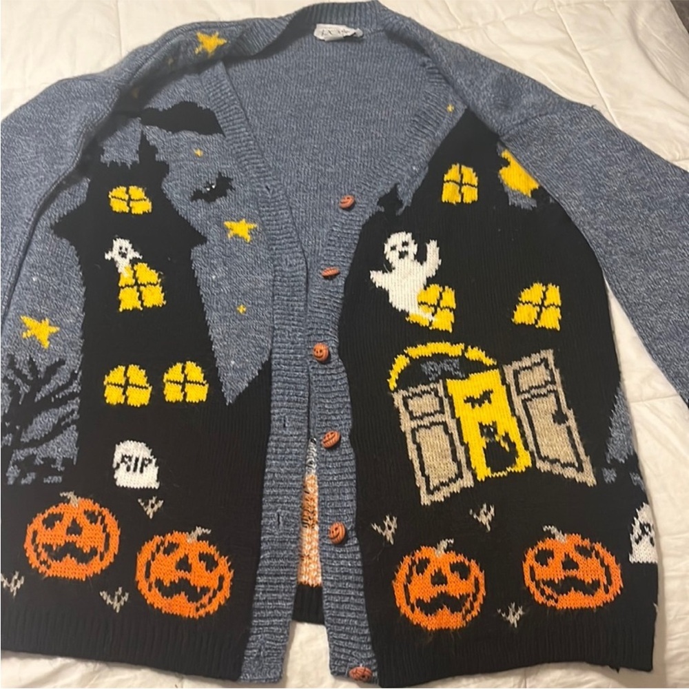 Vintage Halloween Sweater